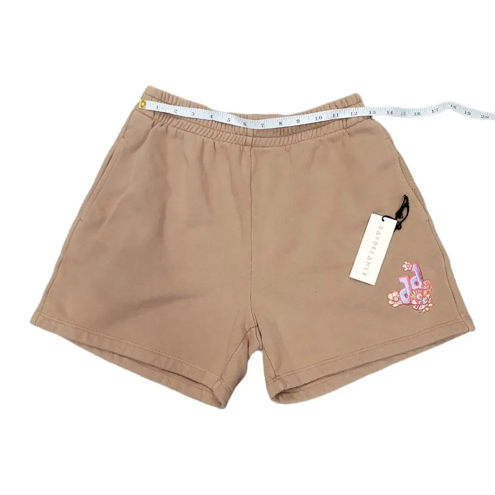Daydreamer Flower Logo Boyfriend Sweat Shorts